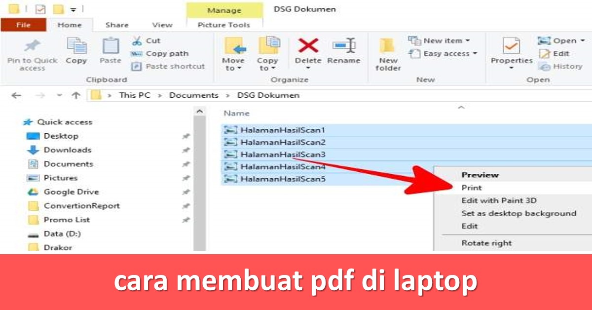 Mudah Cara Membuat Pdf Di Laptop TechBanget