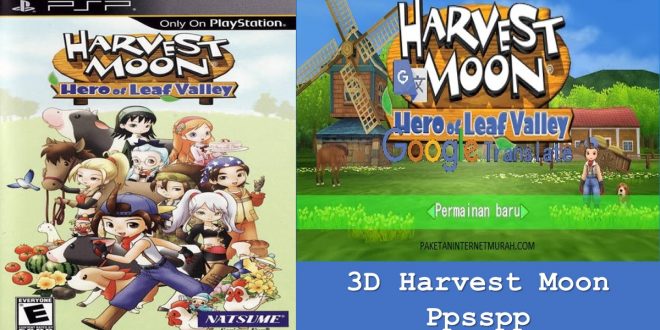 3D Harvest Moon Ppsspp