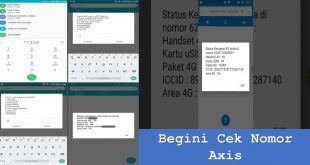 Begini Cek Nomor Axis