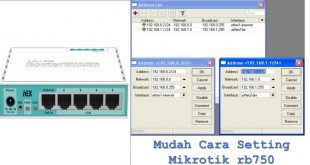 Mudah Cara Setting Mikrotik rb750
