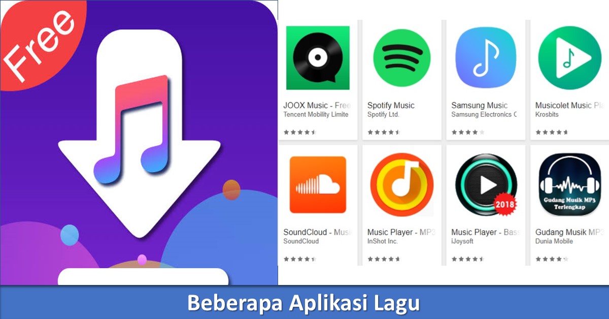 Beberapa Aplikasi Lagu | TechBanget