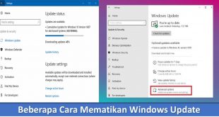 Beberapa Cara Mematikan Windows Update