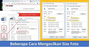 Beberapa Cara Mengecilkan Size Foto