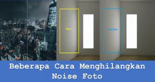 Beberapa Cara Menghilangkan Noise Foto