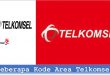 Beberapa Kode Area Telkomsel