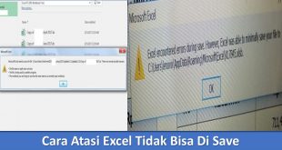 Cara Atasi Excel Tidak Bisa Di Save