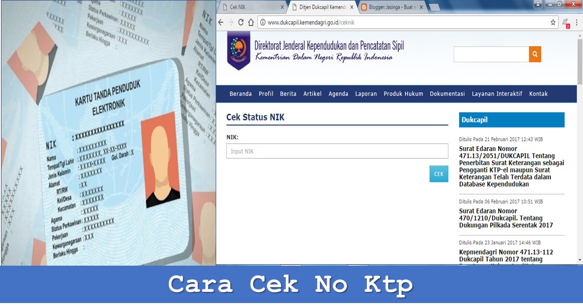 Cara Cek No Ktp | TechBanget