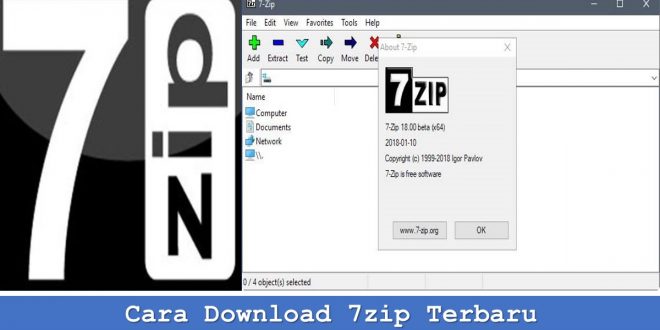 Cara Download 7zip Terbaru