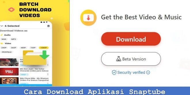 Cara Download Aplikasi Snaptube