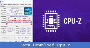 Cara Download Cpu Z