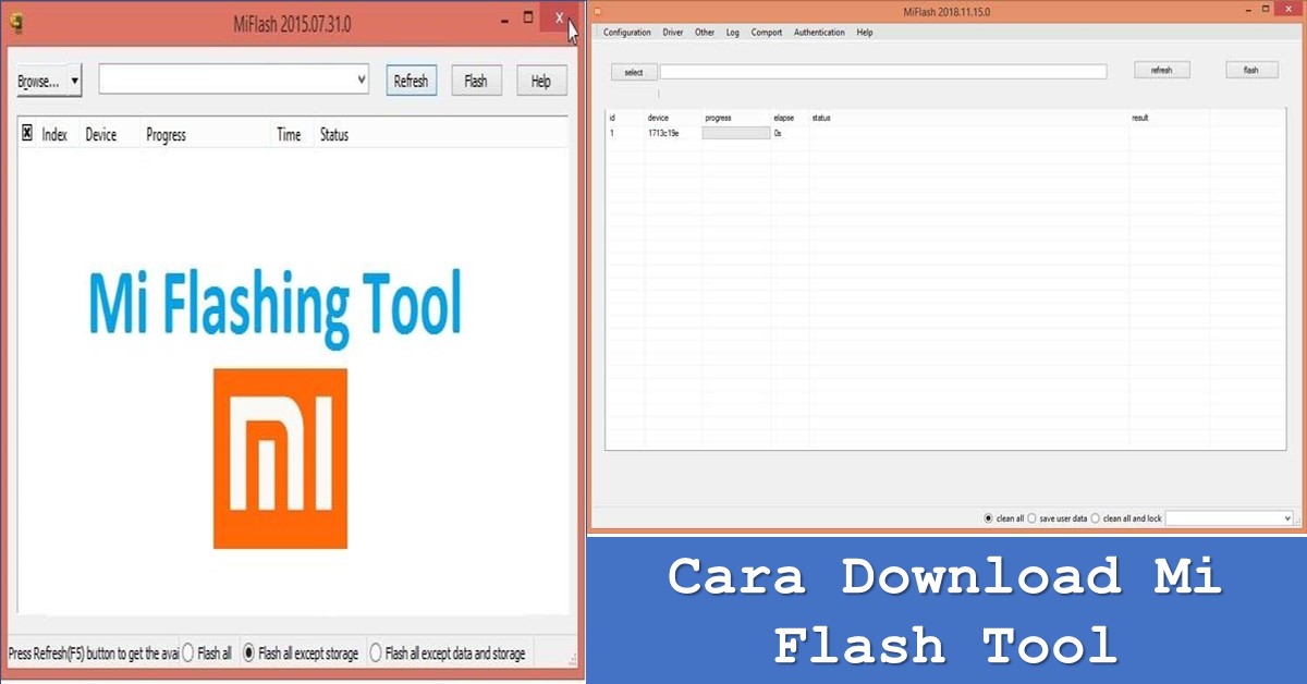 Cara download mi flash tool techbanget