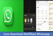 Cara Download Notifikasi Whatsapp