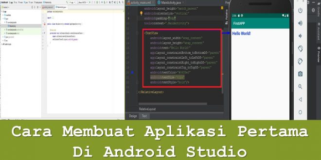 Cara Membuat Aplikasi Pertama Di Android Studio