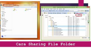 Cara Sharing File Folder