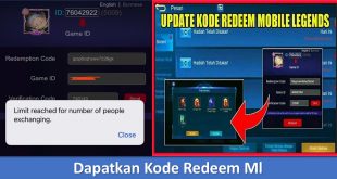 Dapatkan Kode Redeem Ml