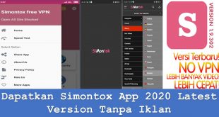 Dapatkan Simontox App 2020 Latest Version Tanpa Iklan