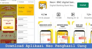 Download Aplikasi Neo Penghasil Uang