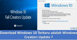 Download Windows 10 Terbaru adalah Windows Creators Update ?