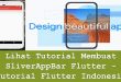 Lihat Tutorial Membuat SliverAppBar Flutter - Tutorial Flutter Indonesia