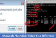 Masalah Flashdisk Tidak Bisa Diformat
