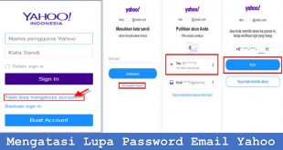 Mengatasi Lupa Password Email Yahoo