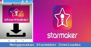 Menggunakan Starmaker Downloader