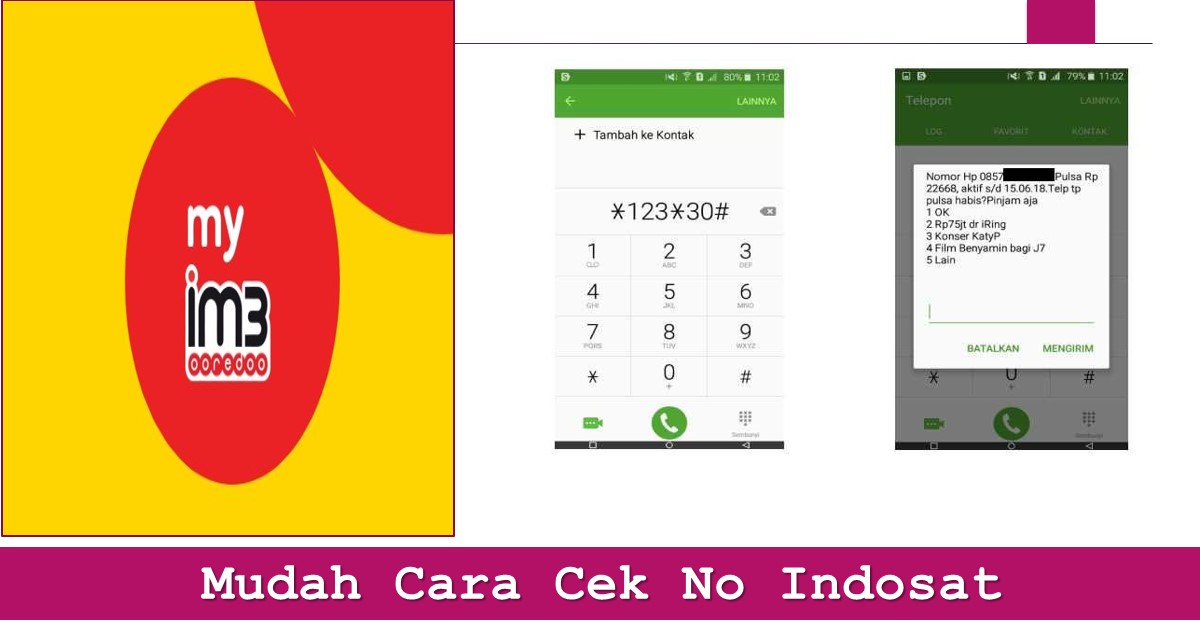 Mudah Cara Cek No Indosat TechBanget