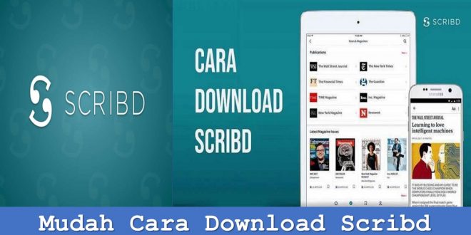 Mudah Cara Download Scribd