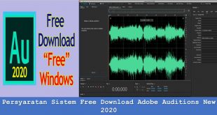 Persyaratan Sistem Free Download Adobe Auditions New 2020